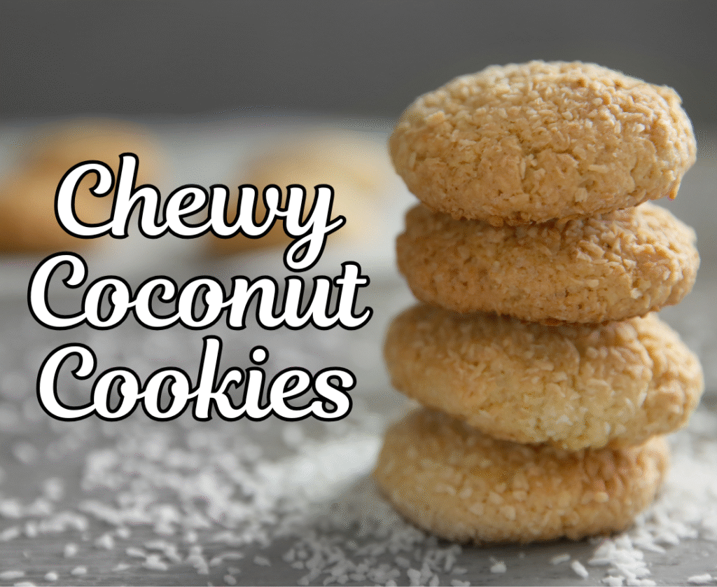 Chewy Coconut Cookies