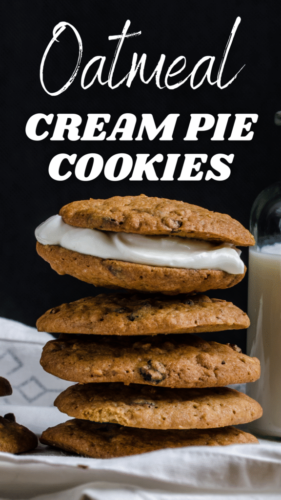 Oatmeal Cream Pie Cookies