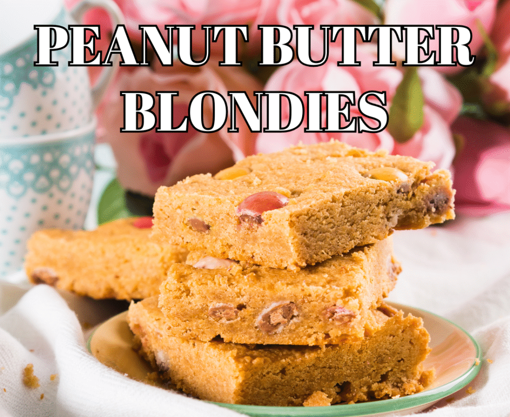 Peanut Butter Blondies