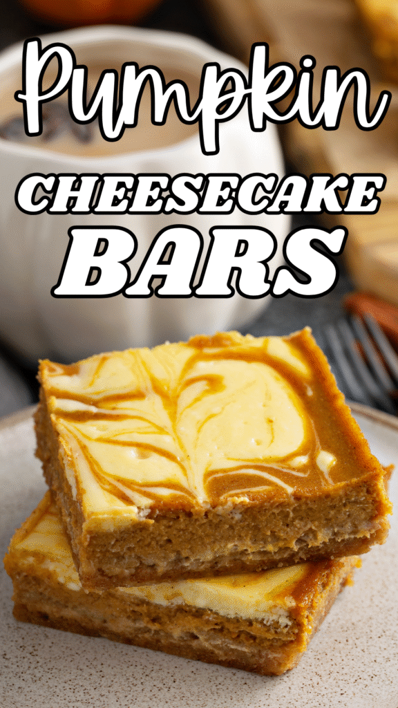 Pumpkin Cheesecake Bars