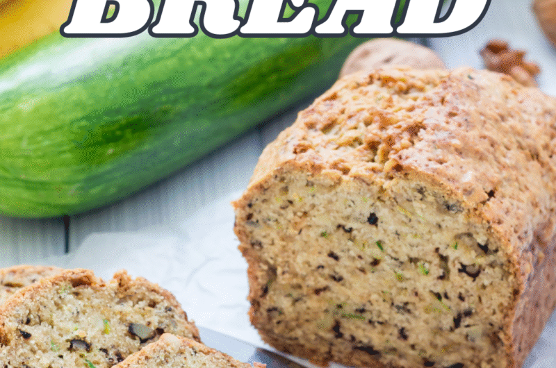 Moist and Fluffy Zucchini Banana Bread (Best Ever Recipe!)