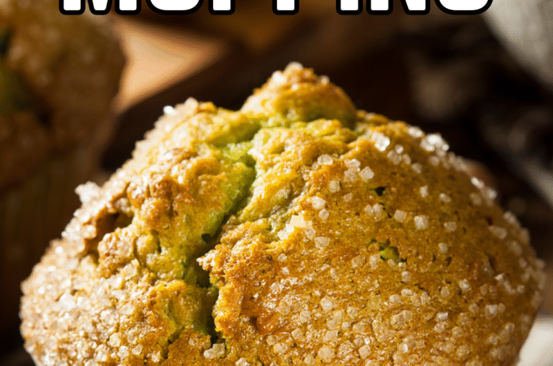 Soft & Fluffy Pistachio Muffins That Taste Like a Bakery Treat
