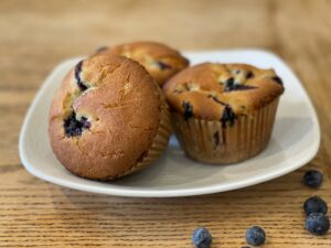 Keto Blueberry Muffins