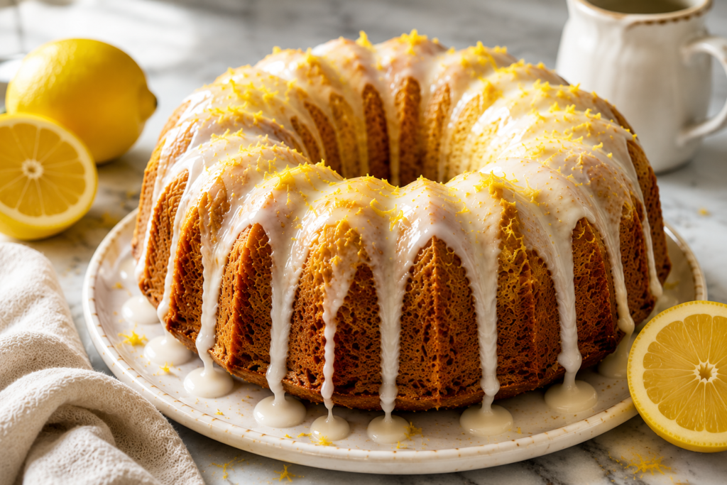 lemon bundt cake
