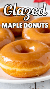 Glazed Maple Donuts