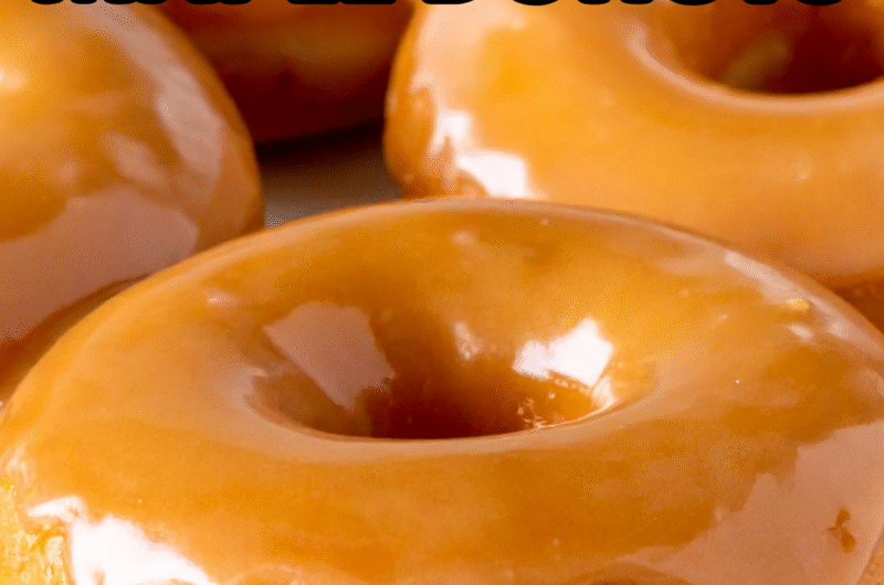 Glazed Maple Donuts (Soft, Fluffy & Bakery-Style!)