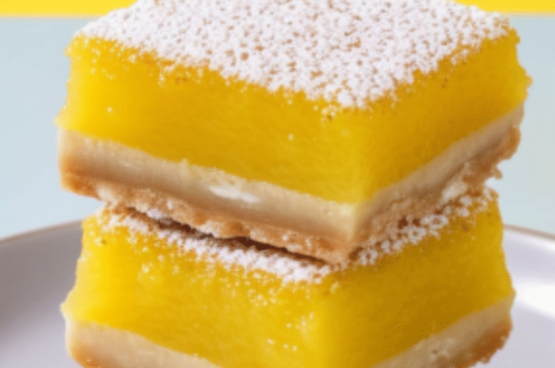 Lemon Bars Recipe – Sweet, Tangy & Easy to Make