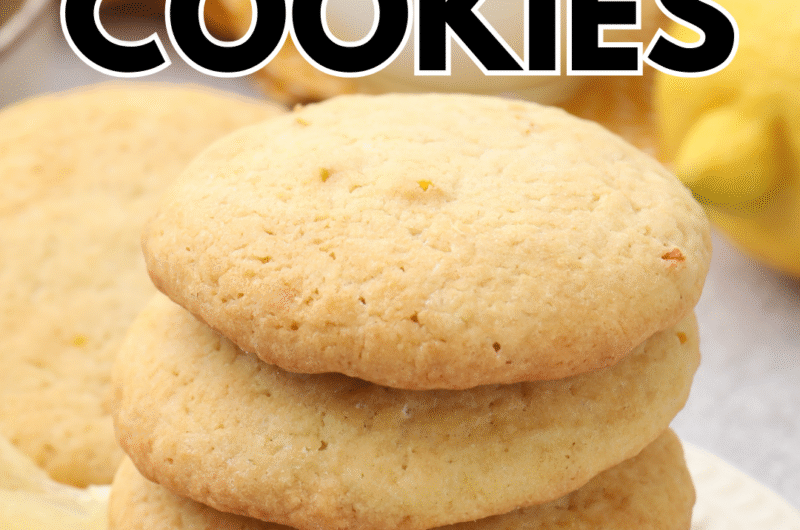 Lemon Cookies Recipe (Soft, Chewy & Bursting with Fresh Flavor)