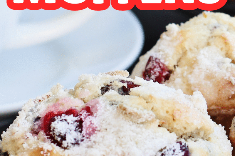 Cranberry Muffins Recipe (Soft, Moist & Bakery-Style!)