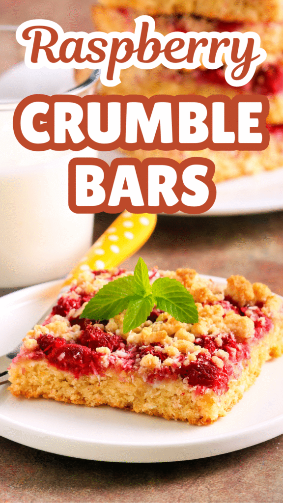 Raspberry Crumble Bars