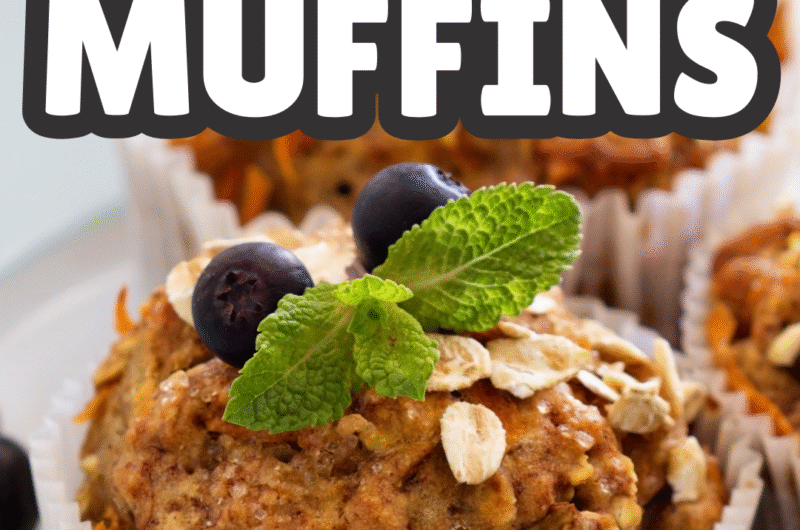 Easy Vegan Banana Carrot Muffins (Perfectly Moist & Dairy-Free)