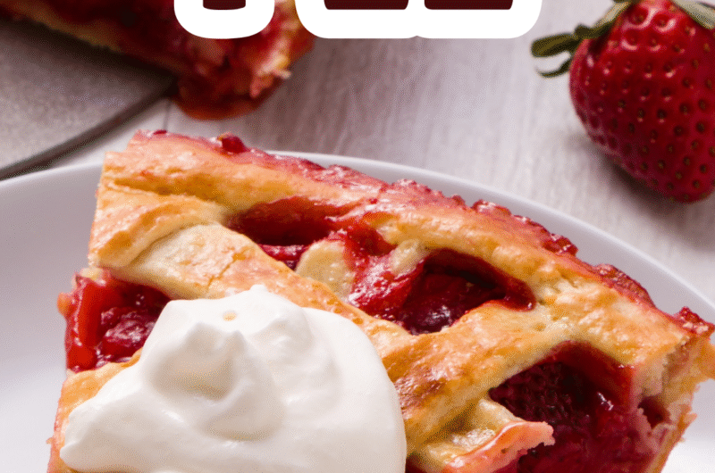 Strawberry Pie Recipe – Fresh, Juicy & Perfectly Sweet