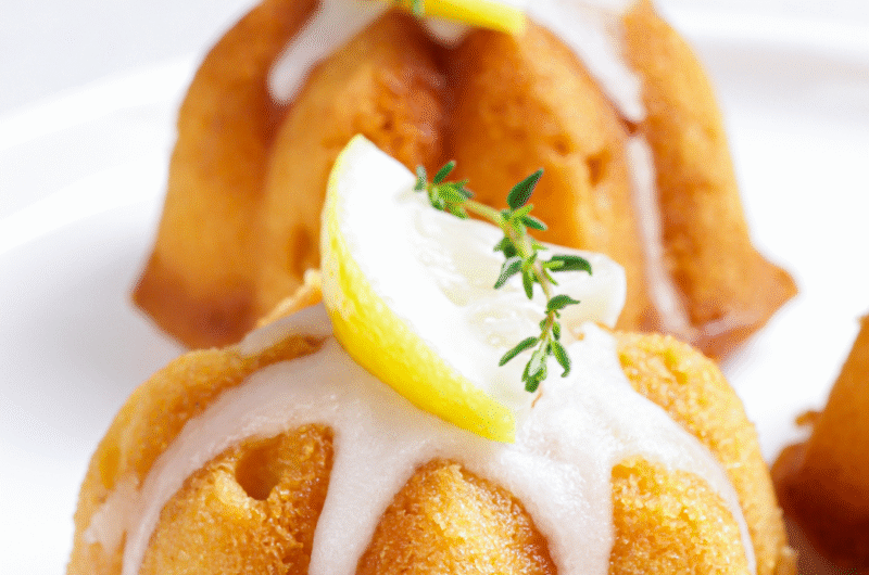 Irresistible Glazed Lemon Mini Bundt Cakes (Bright, Moist & Easy!)