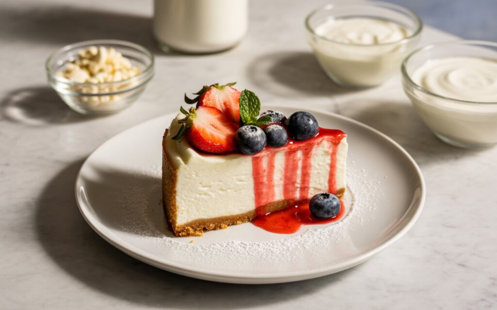 High-Protein Cheesecake