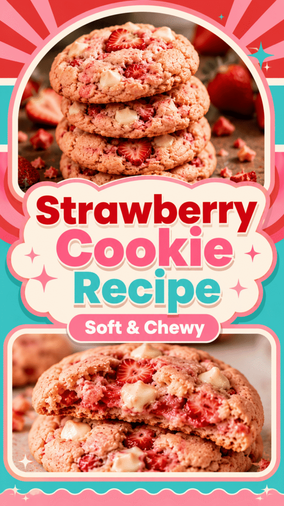 Strawberry Cookies