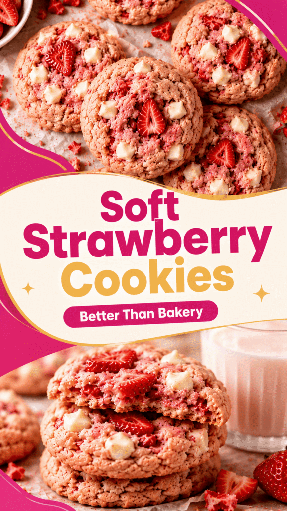 Strawberry Cookies