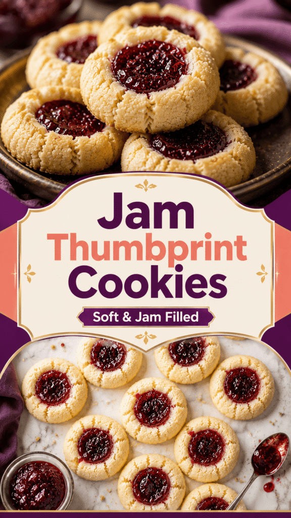 Thumbprint Cookies with Jam