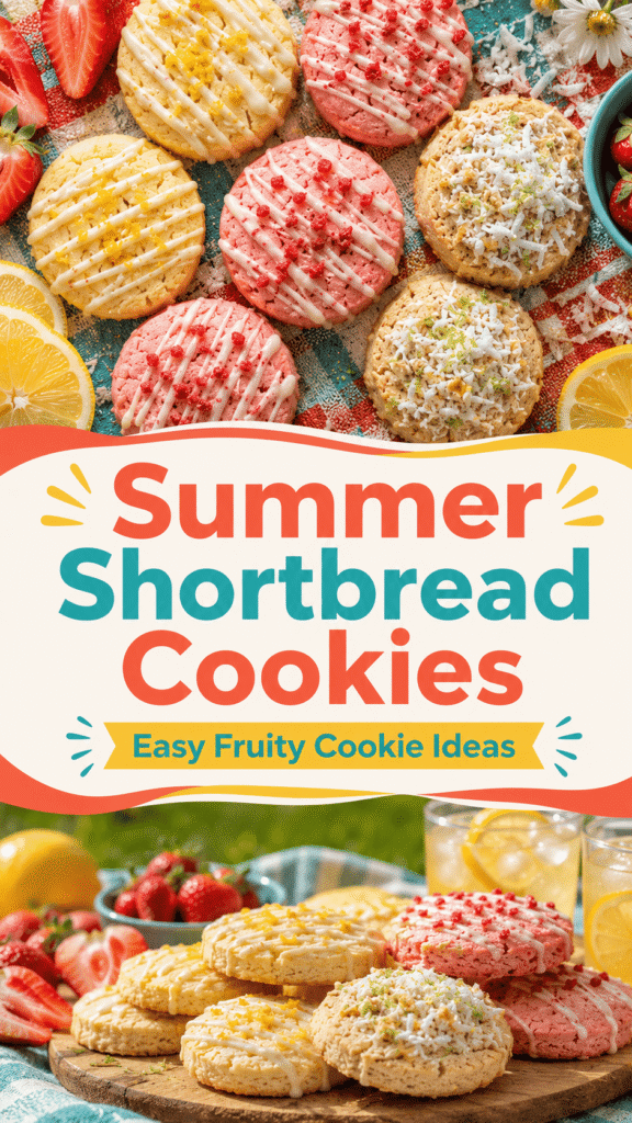 Shortbread Cookies (Summer Flavors)