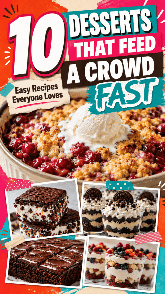 Easy Desserts for a Crowd