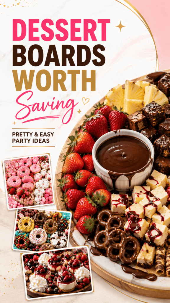 Dessert Boards (Sweet Charcuterie)