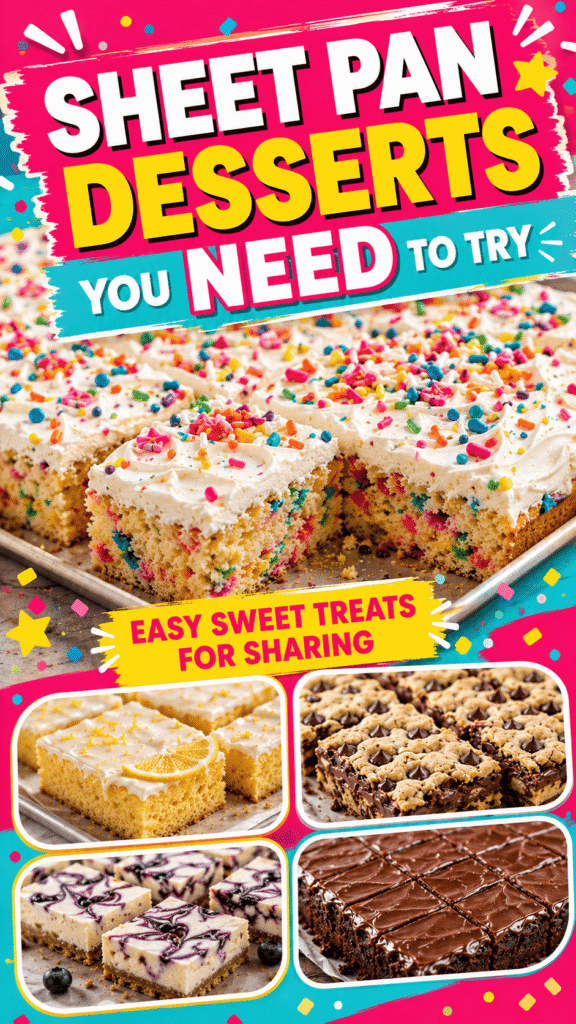 Sheet Pan Desserts