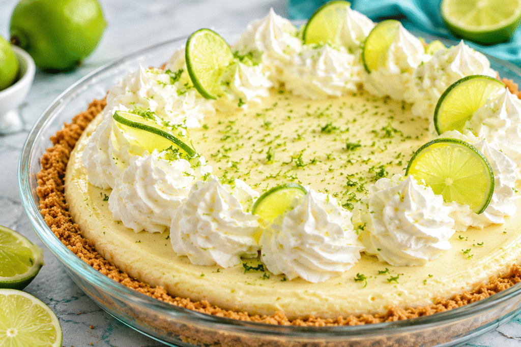 No Bake Key Lime Pie