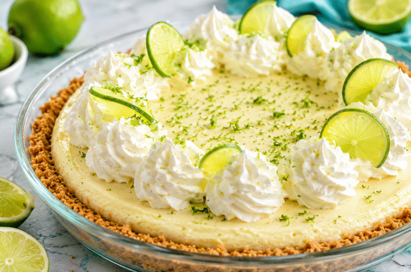 No Bake Key Lime Pie – Creamy, Easy & Perfect For Summer