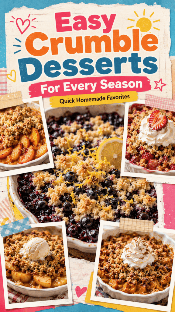 Quick Crumble Desserts