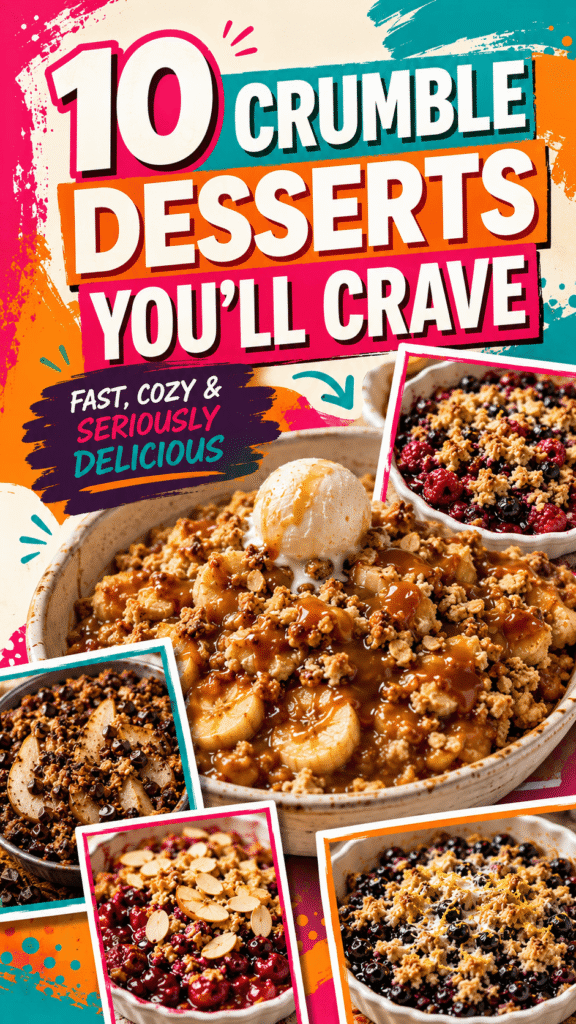 Quick Crumble Desserts