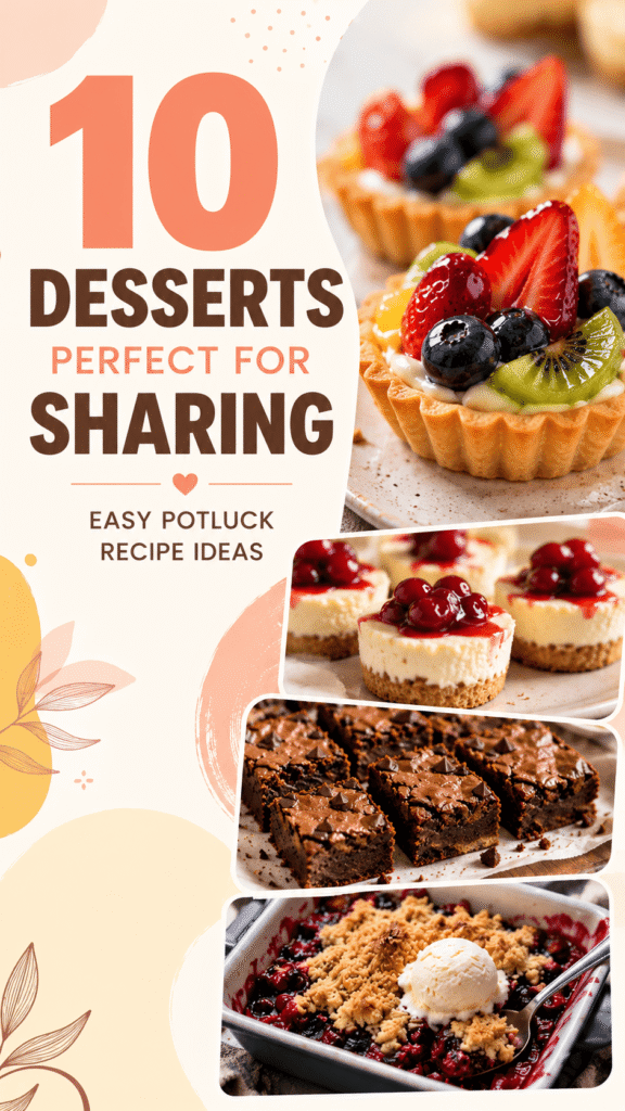 Potluck Dessert Ideas