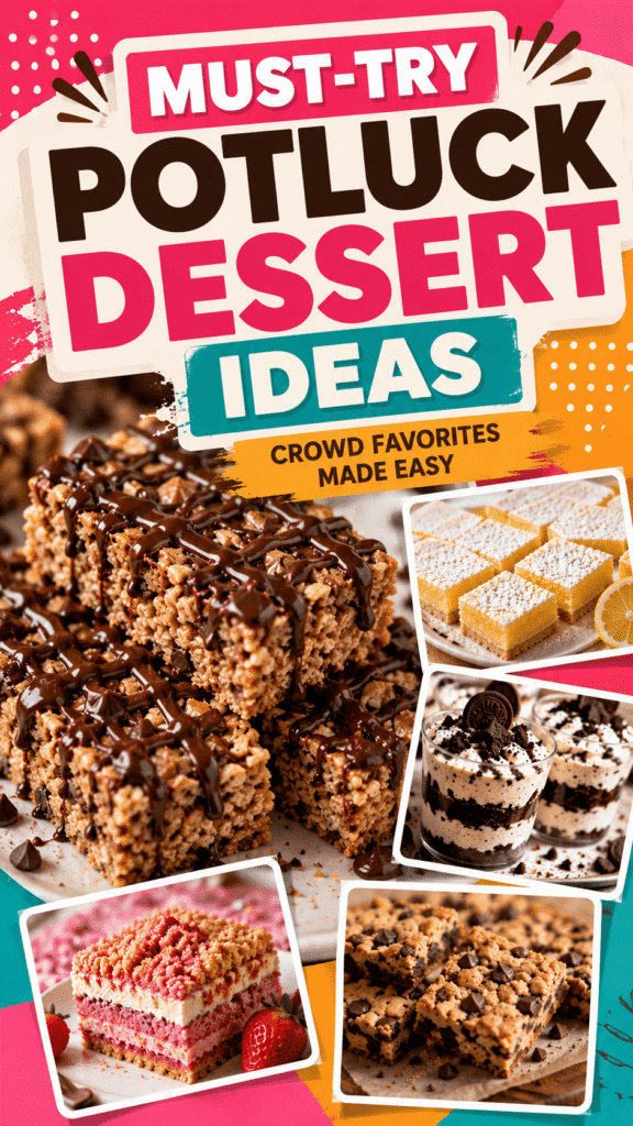Potluck Dessert Ideas