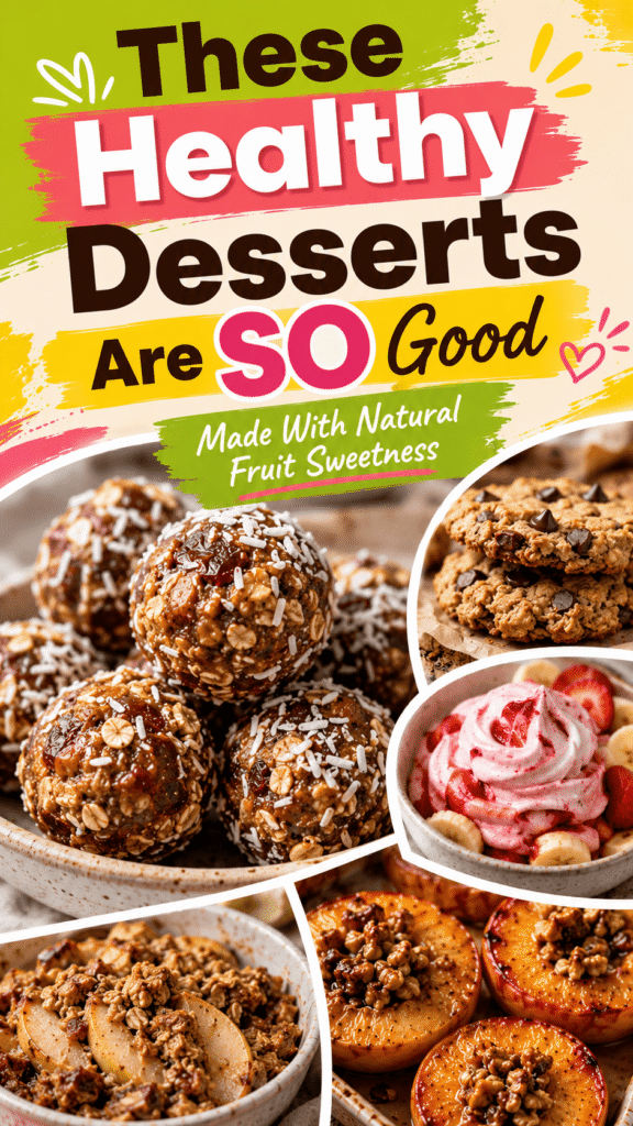 Fruit Sweetened Desserts