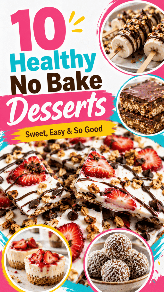Healthy No Bake Desserts