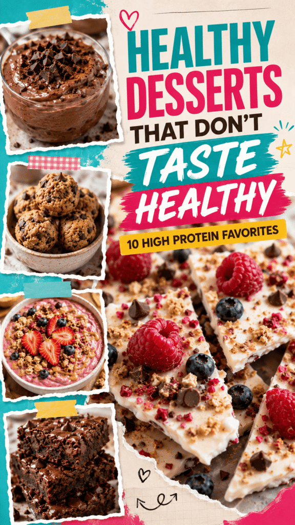 High Protein Dessert Recipes