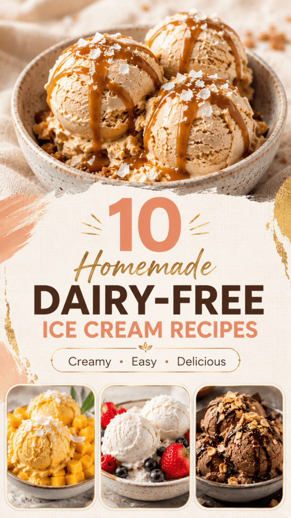 Dairy-Free Ice Cream Recipes