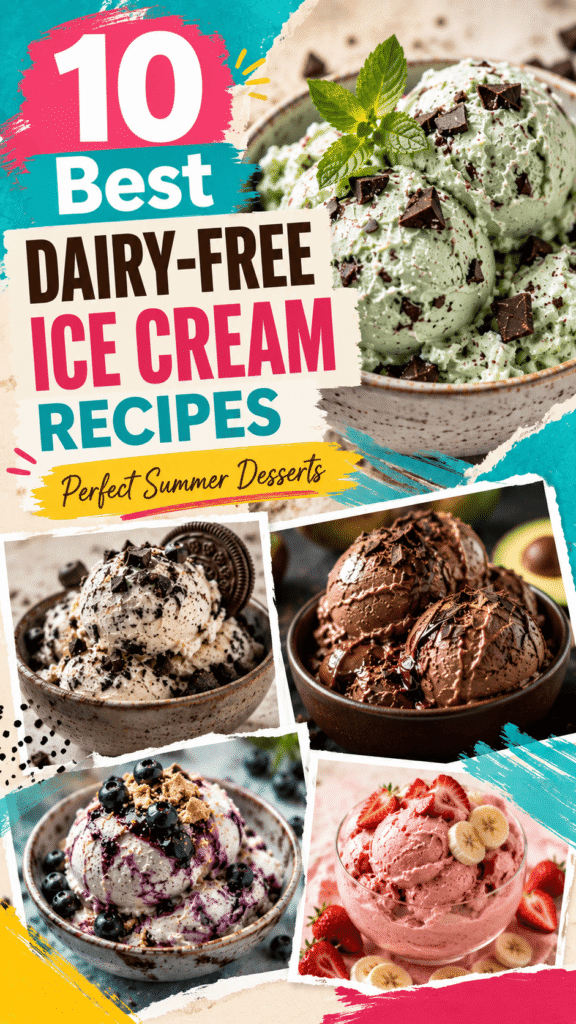 Dairy-Free Ice Cream Recipes