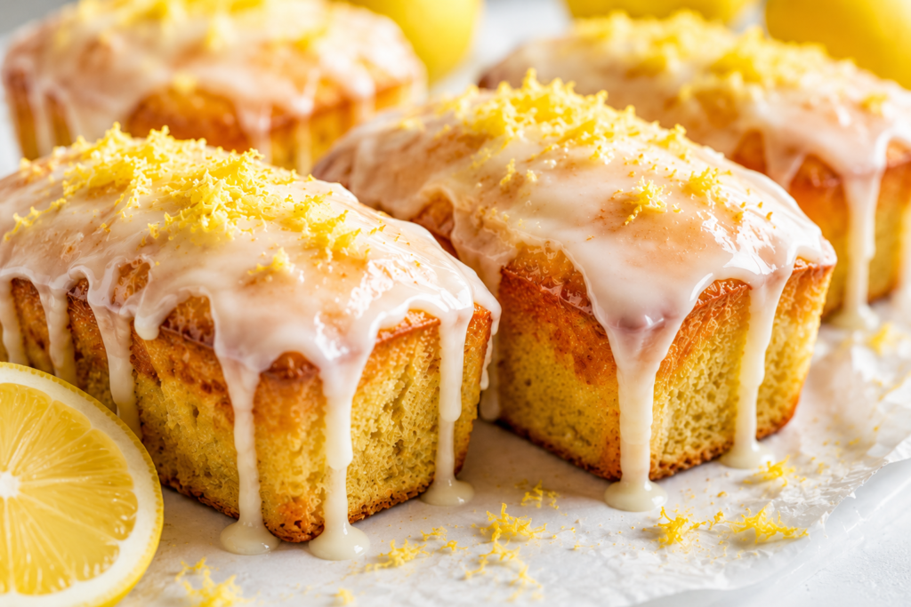 mini lemon loaf cake recipe