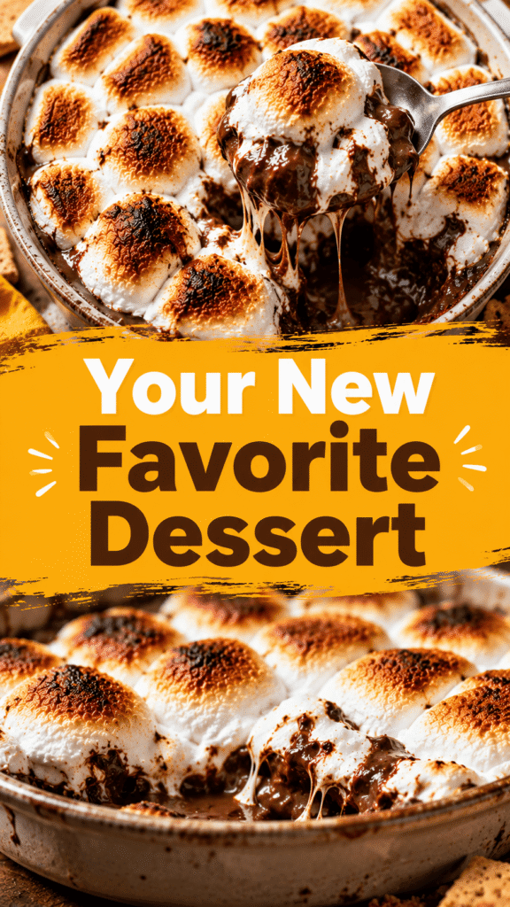 easy s’mores dip recipe oven baked