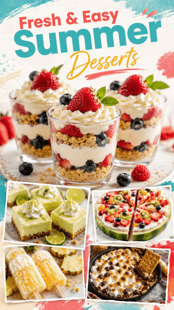 easy summer dessert recipes for parties
