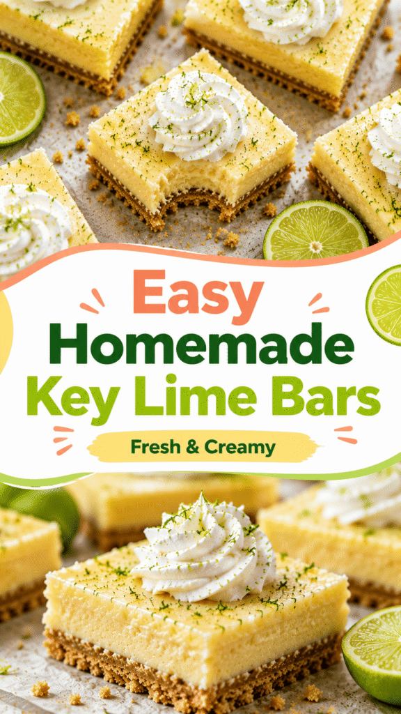 easy key lime pie bars recipe
