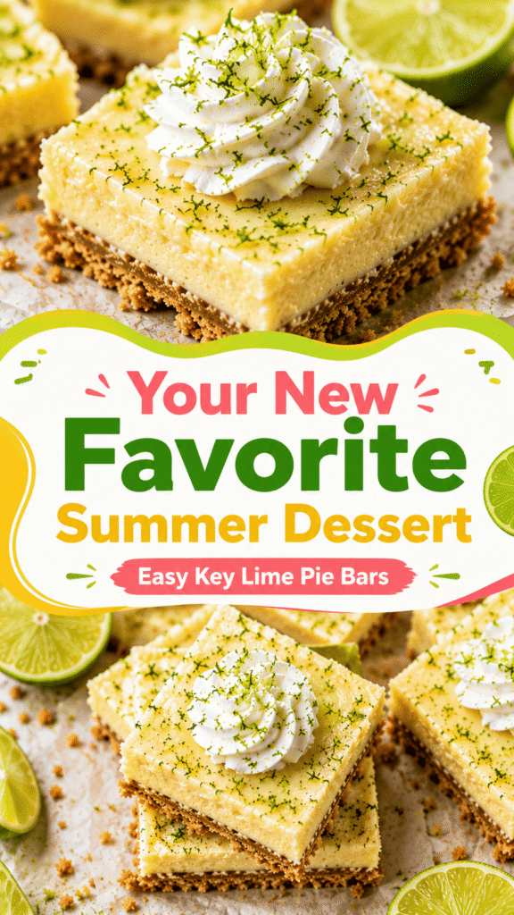 easy key lime pie bars recipe