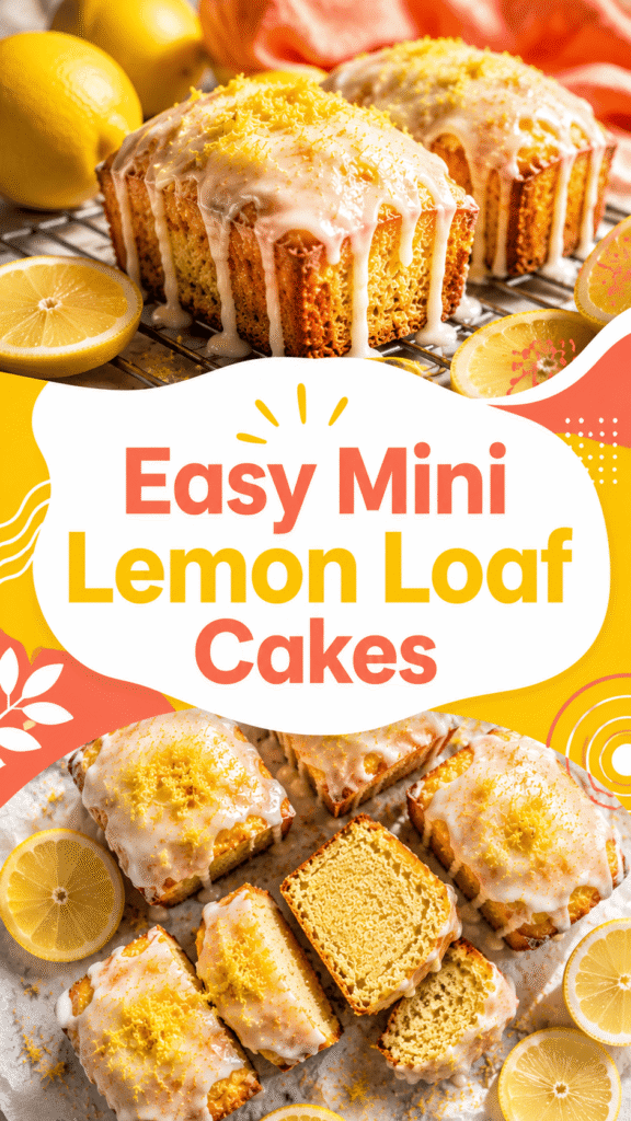 mini lemon loaf cake recipe