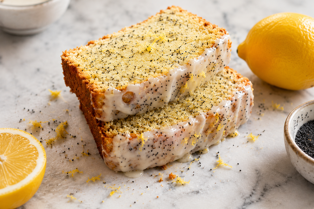 easy lemon poppy seed loaf cake