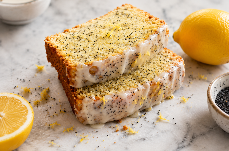 Easy Lemon Poppy Seed Loaf Cake Better Than Bakery Style