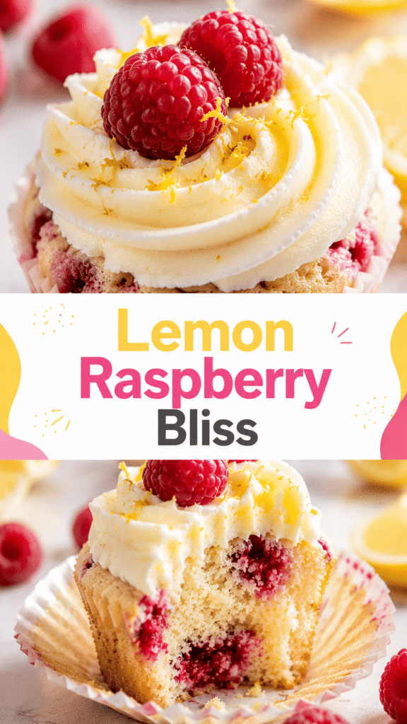 lemon raspberry cupcake recipe
