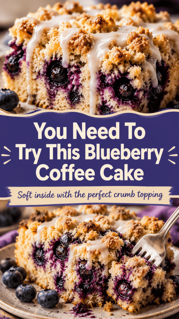 easy blueberry coffee cake recipe