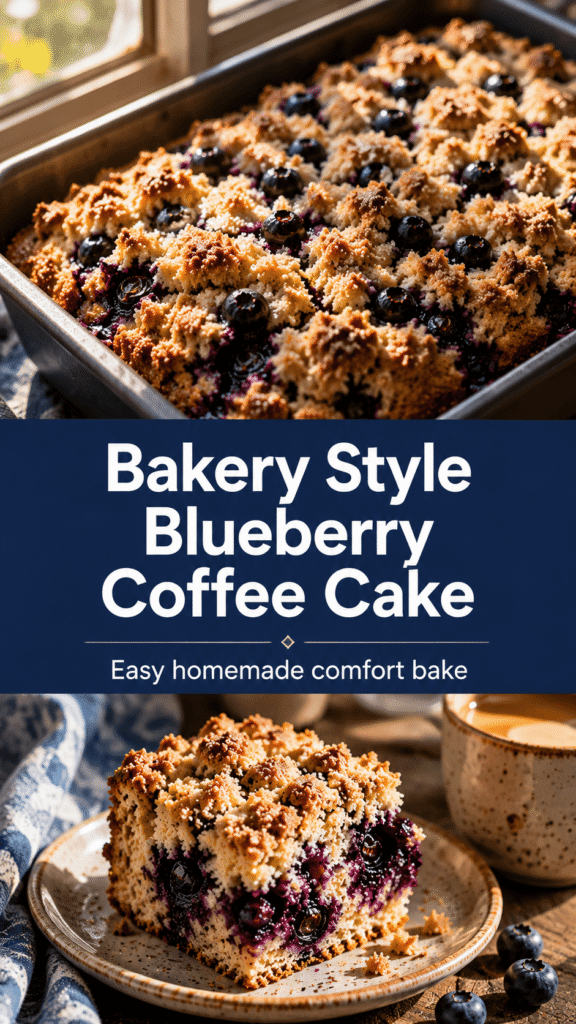 easy blueberry coffee cake recipe