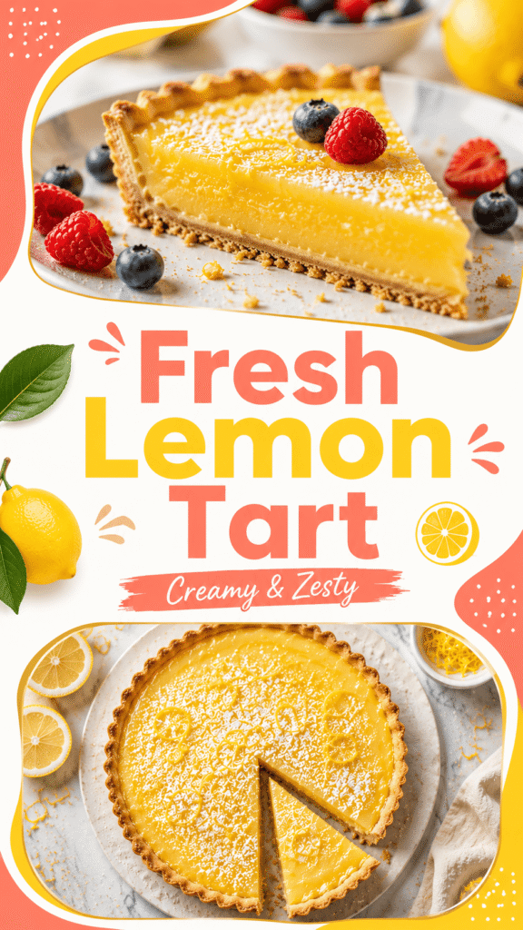 easy lemon curd tart recipe