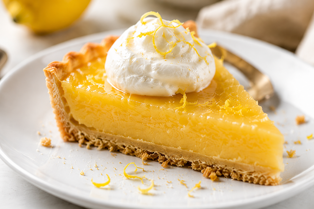 easy lemon curd tart recipe