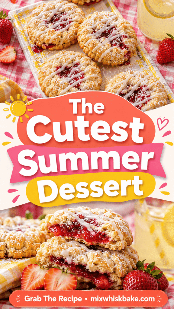 homemade strawberry pie cookies recipe